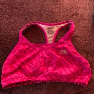 TNF Pink Sports Bra